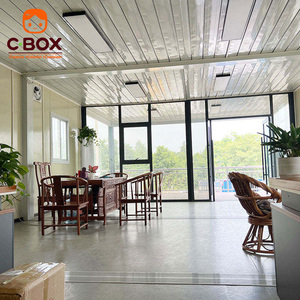 บ้านสำเร็จรูปแบบโมดูลาร์ Cbox แบบปรับแต่งได้ อาคารสำนักงาน 2 ชั้น บ้านขนาดเล็ก ผนังกระจกแบบม่าน โรงแรมเคลื่อนที่ บ้านคอนเทนเนอร์สำเร็จรูป - Product Image 5