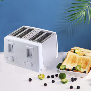 Rétro Pop-up En Acier Inoxydable <span class=keywords><strong>Grille</strong></span>-<span class=keywords><strong>Pain</strong></span> <span class=keywords><strong>Four</strong></span> Électrique Ménage Cuisine Amovible Bac À Miettes Sanrt Sandwich <span class=keywords><strong>Pain</strong></span> 4 tranches <span class=keywords><strong>Grille</strong></span>-<span class=keywords><strong>pain</strong></span> - Product Image 3