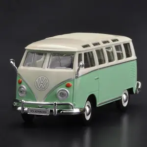 Classic retro simulazione lega van samba regalo per bambini collezione di modelli di auto ornamenti