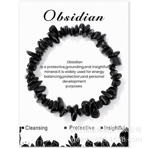 <span class=keywords><strong>Pietre</strong></span> preziose naturali con perline bracciali per donne che curano <span class=keywords><strong>Chakra</strong></span> di cristallo <span class=keywords><strong>pietre</strong></span> irregolari Yoga Reiki sollievo dall'ansia - Product Image 5
