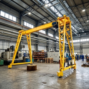 Grúa pórtico monoviga tipo truss de 10, 15 y 20 toneladas con polipasto eléctrico - Product Image 1