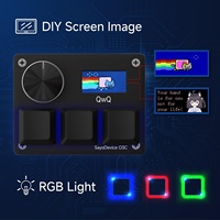 Keyboard Mekanik Mini O3C USB-C dengan Lampu Latar, Switch Linear, Desain Magnetik, dan Tombol Makro yang Dapat Diprogram untuk Gaming