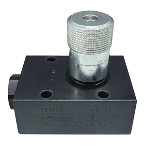 Vanne à clapet unidirectionnelle de type plaque série FS America FS1600S FS800S Hydraulique - Product Image 4
