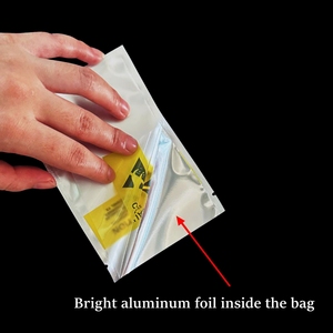 Trong kho ESD túi chống tĩnh Zip khóa che chắn Túi PCB bảo vệ bao bì IC linh kiện điện tử đóng gói túi - Product Image 5