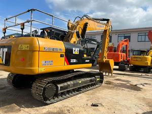 Se vende excavadora de cadenas Cat 323D2L usada, máquina de construcción pesada de 23 toneladas, válvula principal y bomba hidráulica en buen estado. - Product Image 1