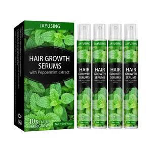 Traitement aux herbes pour la croissance des cheveux, Lotion aux herbes, la menthe, effet rapide, 30 ml