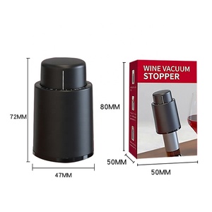 Vente en gros de pompe économiseur de <span class=keywords><strong>vin</strong></span> en acier inoxydable de qualité alimentaire <span class=keywords><strong>bouchon</strong></span> de bouteille de <span class=keywords><strong>vin</strong></span> sous vide - Product Image 5