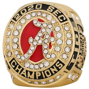 Кольцо чемпионата NCAA по американскому футболу, Университет Альбама, 1964-2020, из сплава с драгоценными камнями, QIUZHEN - Product Image 2