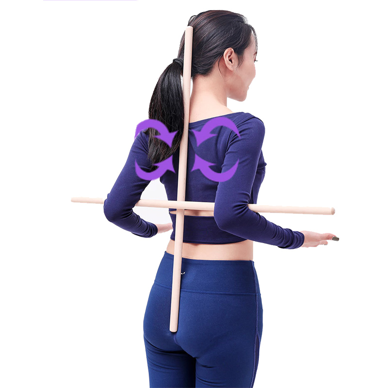 Новое поступление, коррекция плеч, спины, высокое качество, тело, палка, стоя, Йога, деревянная палка
