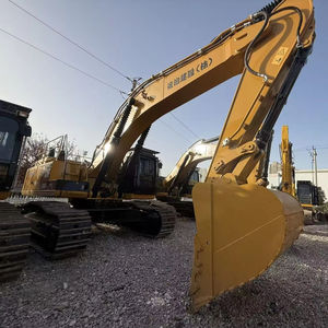 Excavatrice Caterpillar 349 d'occasion, modèle sur chenilles de 49 tonnes avec des composants essentiels en excellent état et en bon état de marche. - Product Image 1