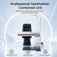 Autoréfractomètre Lampe à fente pour examen de la vue et Phoropter et unité ophtalmique et écran LCD Test d'acuité visuelle à l'hôpital