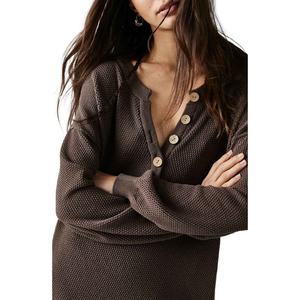 Robe pull en coton à manches longues, nouveau style automne-hiver - Product Image 4