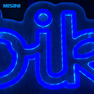 थोक कस्टम आउटडोर नेतृत्व नीयन साइन rgb 3 डी ऐक्रेलिक विज्ञापन प्रकाश व्यवसाय, कैफे, बार, दुकान के सामने - Product Image 5