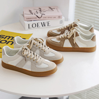 Chaussures de sport rétro classiques en daim personnalisées, tendance de la mode, chaussures de tennis décontractées, chaussures d'entraînement rétro allemandes pour hommes et femmes