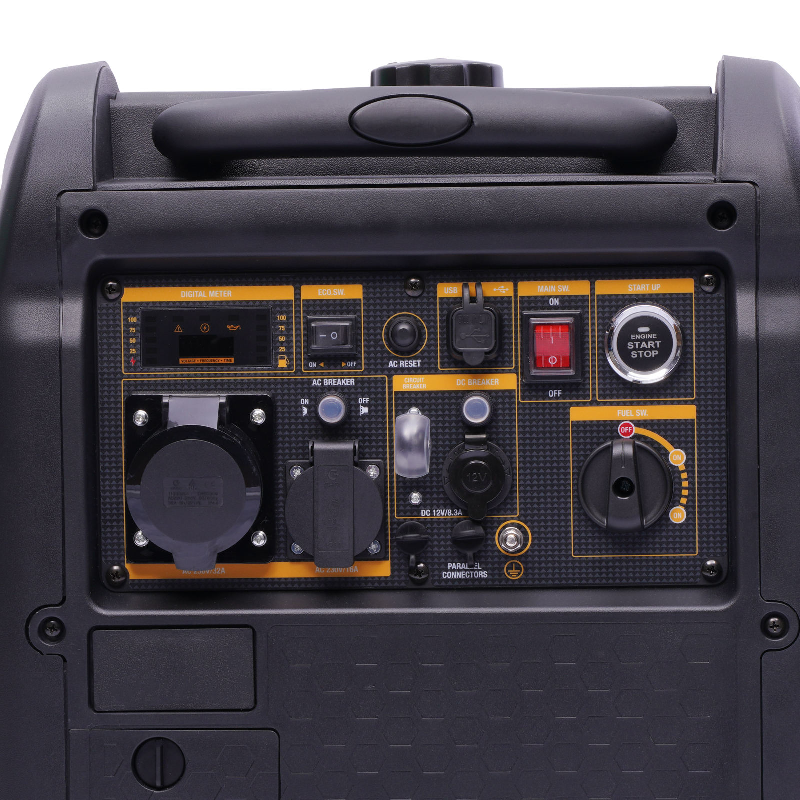 Maxpeedingrods 5500W Portable Inverter Generator - Super Silent Power