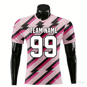 <span class=keywords><strong>เสื้อ</strong></span>ฟุตบอลแขนสั้นแบบเต็มตัว ระบายเหงื่อ แห้งเร็ว สำหรับทุกเพศ ผลิตจากโพลีเอสเตอร์ รับผลิตตามแบบ OEM - Product Image 2