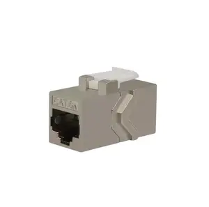 Ethernet RJ45 femmina a femmina accoppiatore In linea metallico FTP/STP Cat6/Cat6a Keystone Jack