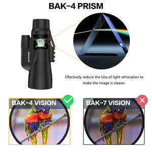 Suncore Monocular 12x50 10x50 Hd BAK4 Prism Fmc Lens Weather Resistant Outdoor Use - Product Image 3