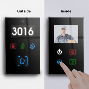 Số phòng khách sạn doorplate với màn hình cảm ứng kiểm soát bên ngoài bảng tên tấm 220V Max. Voltage - Product Image 6