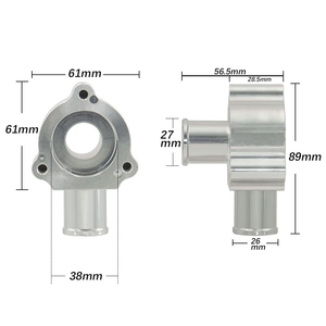 Para V * W AUDI 2,0 T FSI TSI <span class=keywords><strong>TFSI</strong></span> Mk5 MK6 B7 adaptador de reubicación de válvula de soplado - Product Image 3