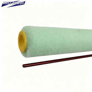 <span class=keywords><strong>Rodillo</strong></span> de pintura de poliéster de pelo largo de 9 pulgadas, longitud de pelo de 12 mm, con marco de alambre simple, <span class=keywords><strong>para</strong></span> superficies intrincadas, herramienta de pintura sin pelusas - Product Image 4