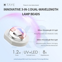 Lámpara de Uñas Mini UV LED Inalámbrica Recargable Profesional para Manicura Artística, Gran Venta