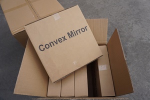 Выпуклое зеркало из нержавеющей стали, 45 см - Product Image 2