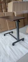 Table de lit pliable en bois pour hôpital, réglable, avec plusieurs options de couleurs, pour usage hospitalier