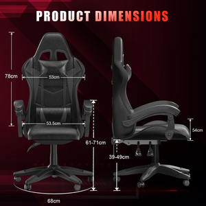 <span class=keywords><strong>Silla</strong></span> <span class=keywords><strong>Gamer</strong></span> Ergonómica RGB para Computadora, <span class=keywords><strong>Silla</strong></span> de Oficina Ejecutiva Giratoria Reclinable <span class=keywords><strong>con</strong></span> Reposapiés, Venta al Por Mayor - Product Image 6