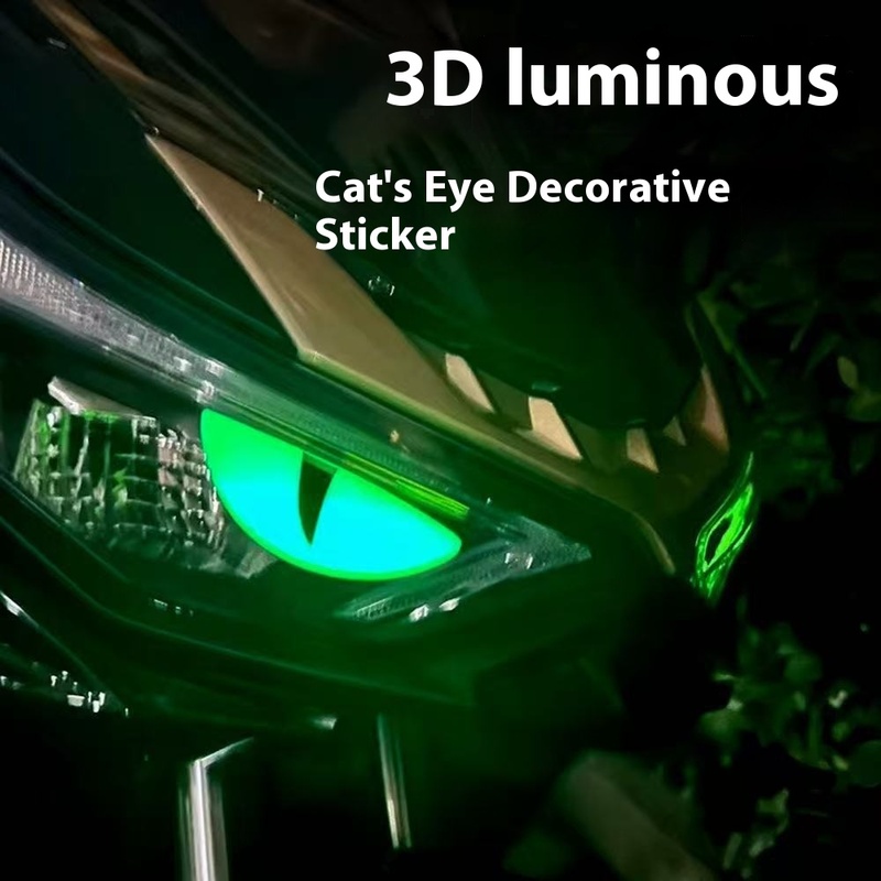 Colorful Luminous 3D Cat Eye Devil