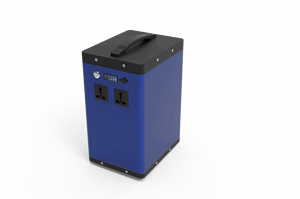 Batterie au lithium cylindrique 1000Wh, charge solaire, AC 220V, station d'alimentation portable abordable 300W pour appareils électroniques - Product Image 3