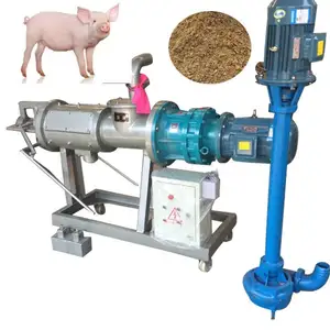 cow dung chicken manure pig manure poultry waste dewatering machine