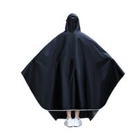 Imperméable de véhicule électrique épaissi Double bord adulte imperméable une pièce équitation moto Poncho de pluie