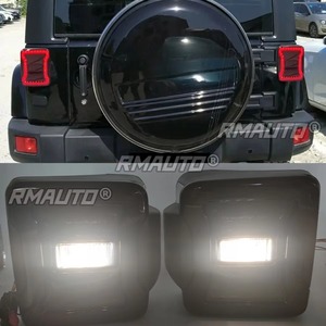 Feu arrière de voiture, ensemble de feux arrière édition américaine pour Jeep Wrangler JL 2018-2024, kit carrosserie, accessoire automobile - Product Image 3
