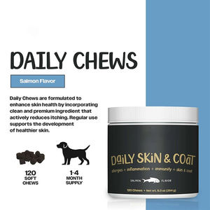 カスタマイズ可能なペットヘルスケアサプリメント犬用スキンコートソフトチューLmmunesystemスキンハートと関節のサポート - Product Image 3