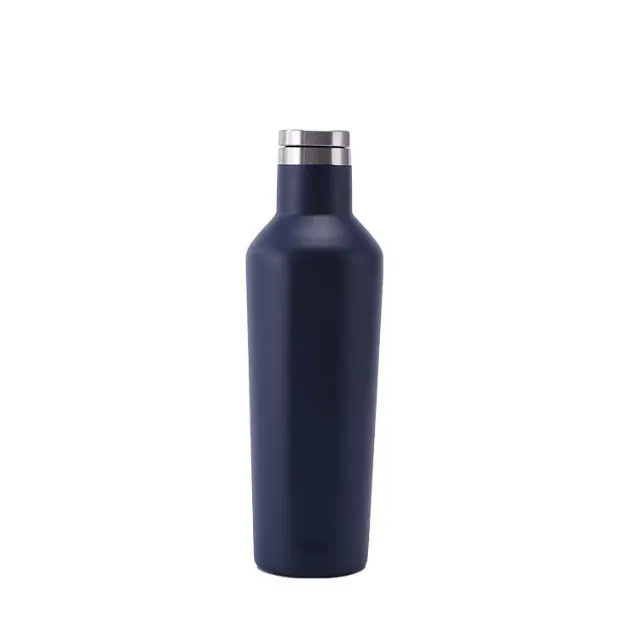 400/500/600/750/1000ml toptan ucuz paslanmaz çelik su şişesi özel Logo açık spor içme alüminyum su şişesi