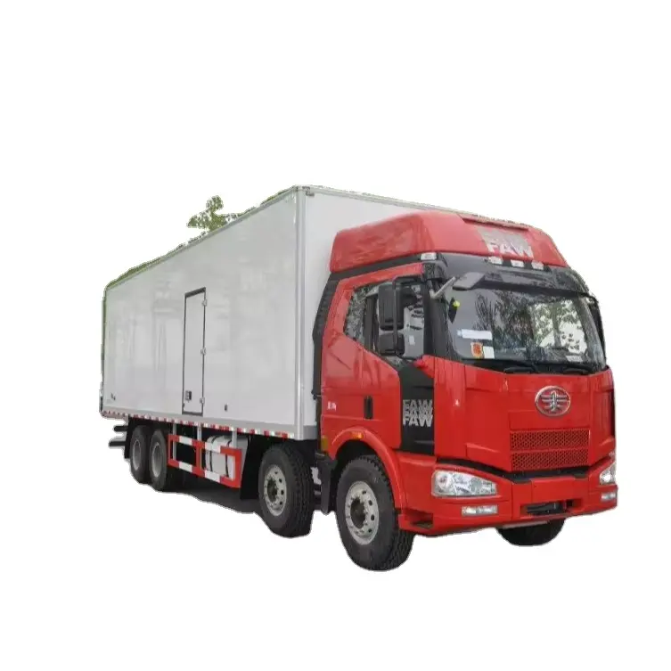 Faw 6x4 4x2 rhd tủ lạnh xe tải Tủ đông lạnh xe tải thịt trái cây tươi cá Giao hàng lạnh van xe tải