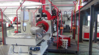 Centre de fabrication de tuyaux, assemblage et soudage (assemblage + mandrin)
