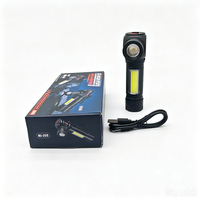 Lampe de travail LED magnétique portable avec zoom télescopique, lumière latérale COB, lampe de poche rechargeable pour la réparation automobile et l'atelier