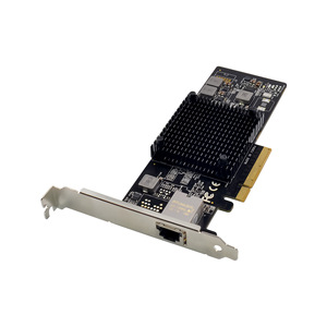 การ์ดเชื่อมต่อเครือข่ายแบบพอร์ตเดียว Speed Bridge X550 T1 Pcie X8 10GbE สำหรับเซิร์ฟเวอร์ - Product Image 1