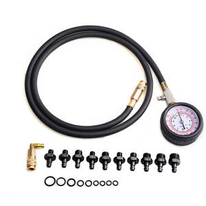 Kit de <span class=keywords><strong>Test</strong></span> de pression d'huile moteur 12 pièces, testeur outil de Garage de voiture dispositifs d'avertissement de faible niveau d'huile - Product Image 2