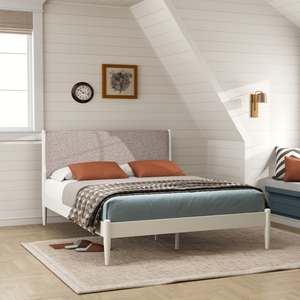 ชุดเครื่องนอนเฟนนีย์ 2 ชิ้น สีครีมไวท์ ขนาดควีนไซส์ - Product Image 4