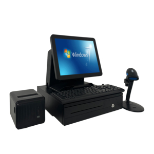 Pantalla táctil 2023 todo <span class=keywords><strong>en</strong></span> uno pago <span class=keywords><strong>en</strong></span> efectivo sistema POS caja registradora terminal máquina escala pos - Product Image 2