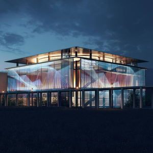 Pushunled Full Sexy Store Shelving P2.5 Flexible Transparent Film <strong>Screen</strong> Large Airport LED Advertising Video <strong>Screen</strong> - Product Image 2