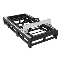 Kit de châssis pour machine de découpe laser à fibre OEM, poutre de portique en aluminium et structure de base de machine en acier soudé, service de tôlerie CNC