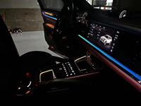 Kit d'éclairage d'ambiance intérieur pour Cayenne Panamera Macan avec compatibilité CANbus RGB 12 couleurs