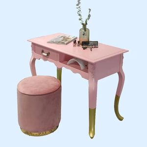 Madam Center Nail Technician's Luxury Modern Manicure Station Set Escritorio completo <span class=keywords><strong>de</strong></span> madera y hierro para salón <span class=keywords><strong>de</strong></span> spa <span class=keywords><strong>de</strong></span> <span class=keywords><strong>uñas</strong></span> para sala <span class=keywords><strong>de</strong></span> estar - Product Image 5