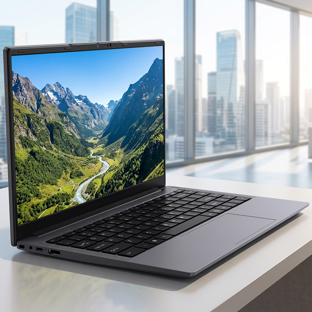 Laptop 14 Inch Intel Celeron N4500 1080P FHD Screen Windows 11 Business Notebook for Wholesale Bulk With RJ45