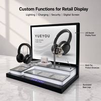 Support d'affichage en acrylique personnalisé pour écouteurs Bluetooth, livraison rapide, support pour casque en acrylique