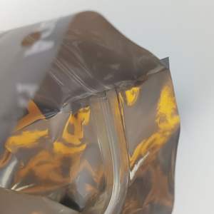 Bolsa de Mylar con Cierre Zip y Base Redonda para Dulces, Diseño Personalizado con su Propio Logotipo para Chocolates, Bocadillos y Galletas - Product Image 4